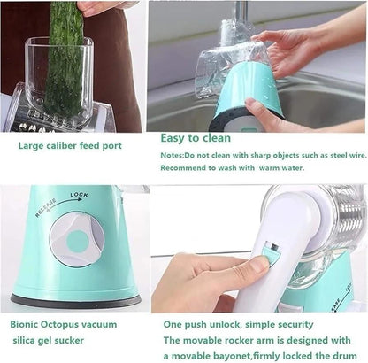 Vegetable Cutter – Manual Multi-Purpose Kitchen Slicer & Chopper