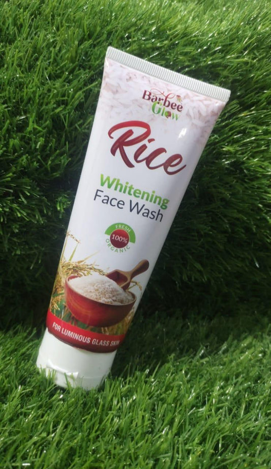 Whitening and Brightening Face Wash exfoliating cream for smooth and glowing skin