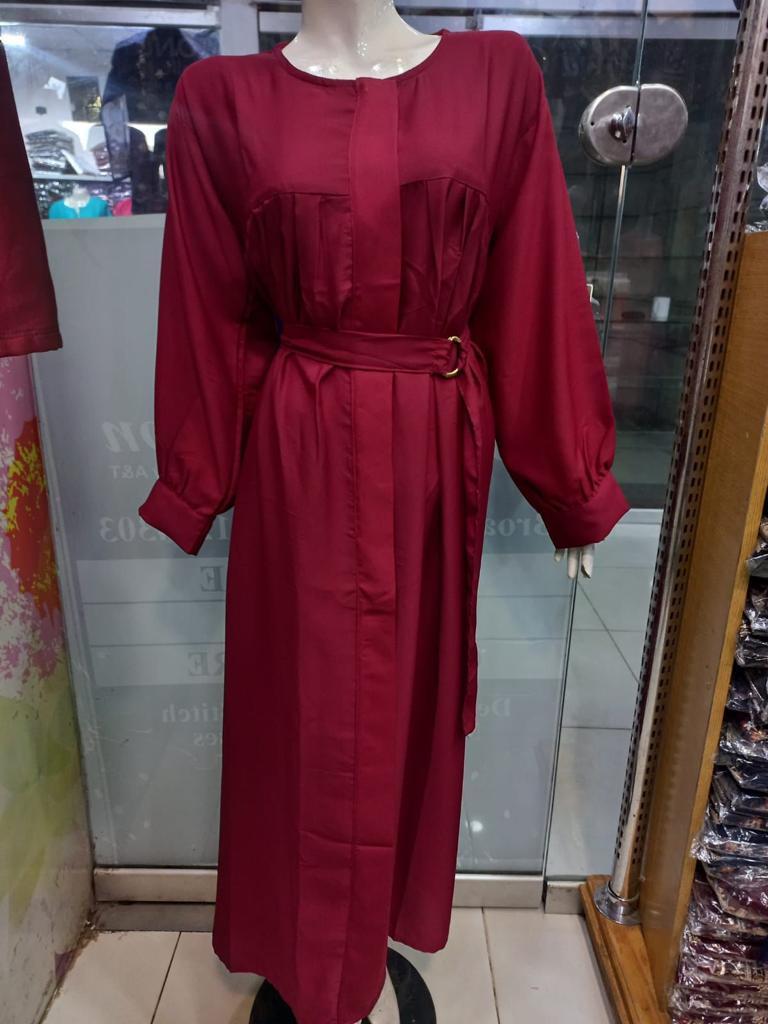 Women’s georgette plain maxi abaya – elegant, comfortable & modest Islamic wear
