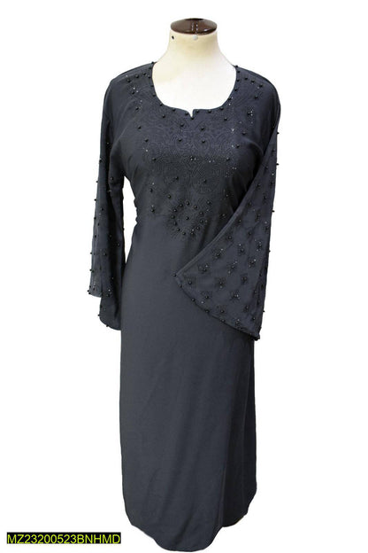Women’s luxury embroidered abaya – elegant, stylish, and modest Islamic wear for special occasions