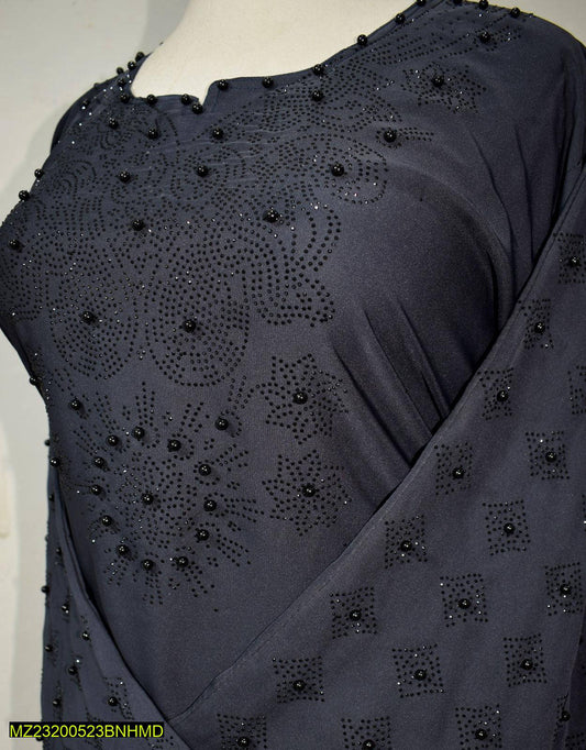 Women’s luxury embroidered abaya – elegant, stylish, and modest Islamic wear for special occasions